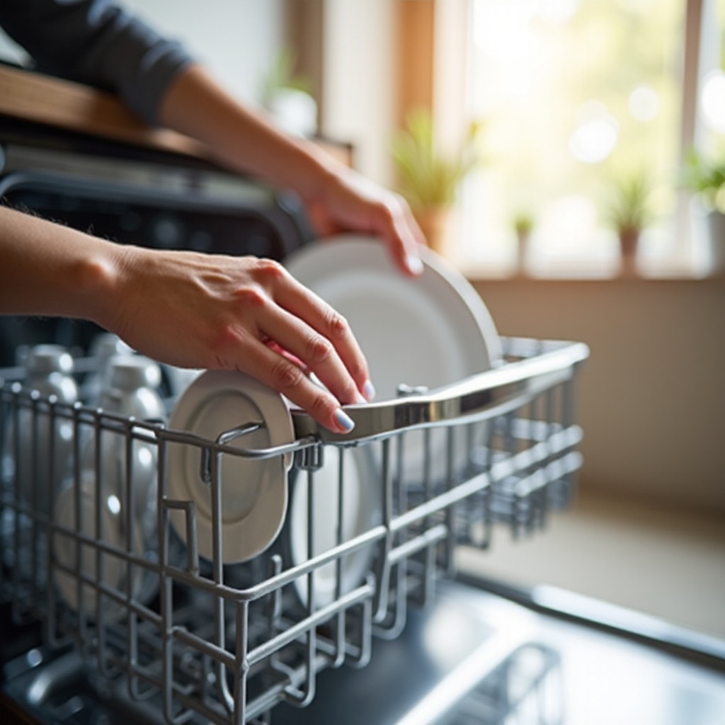 cleaning the dishwasher filter