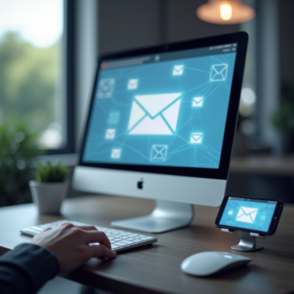 So leiten Sie E-Mails vom PC aufs Handy weiter