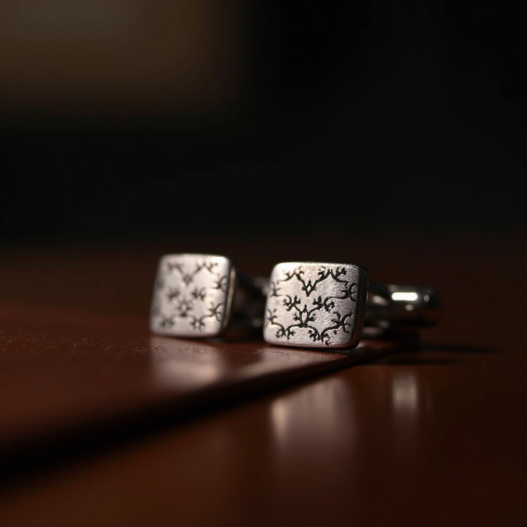 Gravierte Manschettenknöpfe für Eleganz entdecken