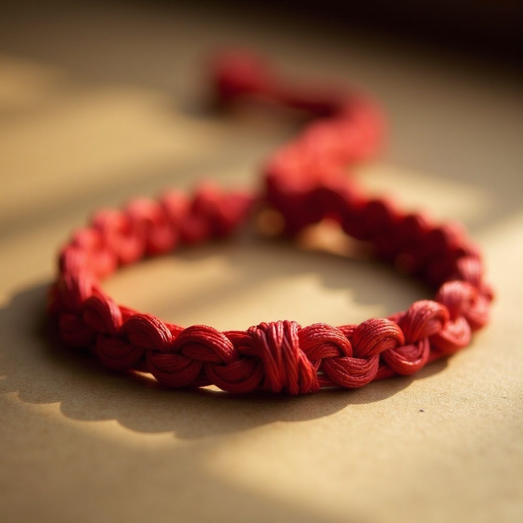 pulsera roja de 7 nudos significado