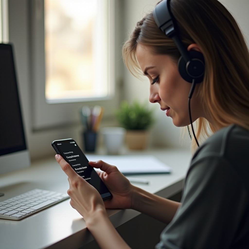 mis auriculares se conectan pero no se escuchan android