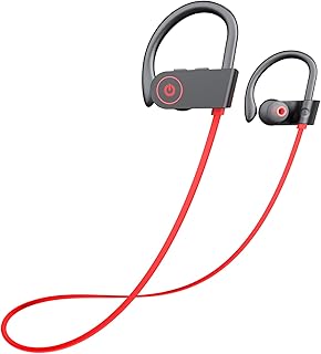 Boean Wireless Bluetooth 5.3 Earbuds with IPX7 Waterproof Rating and 16 Hours Playtime, Ideal for Sports, Workouts, and Gym with Secure In-Ear Fit and Stereo Sound