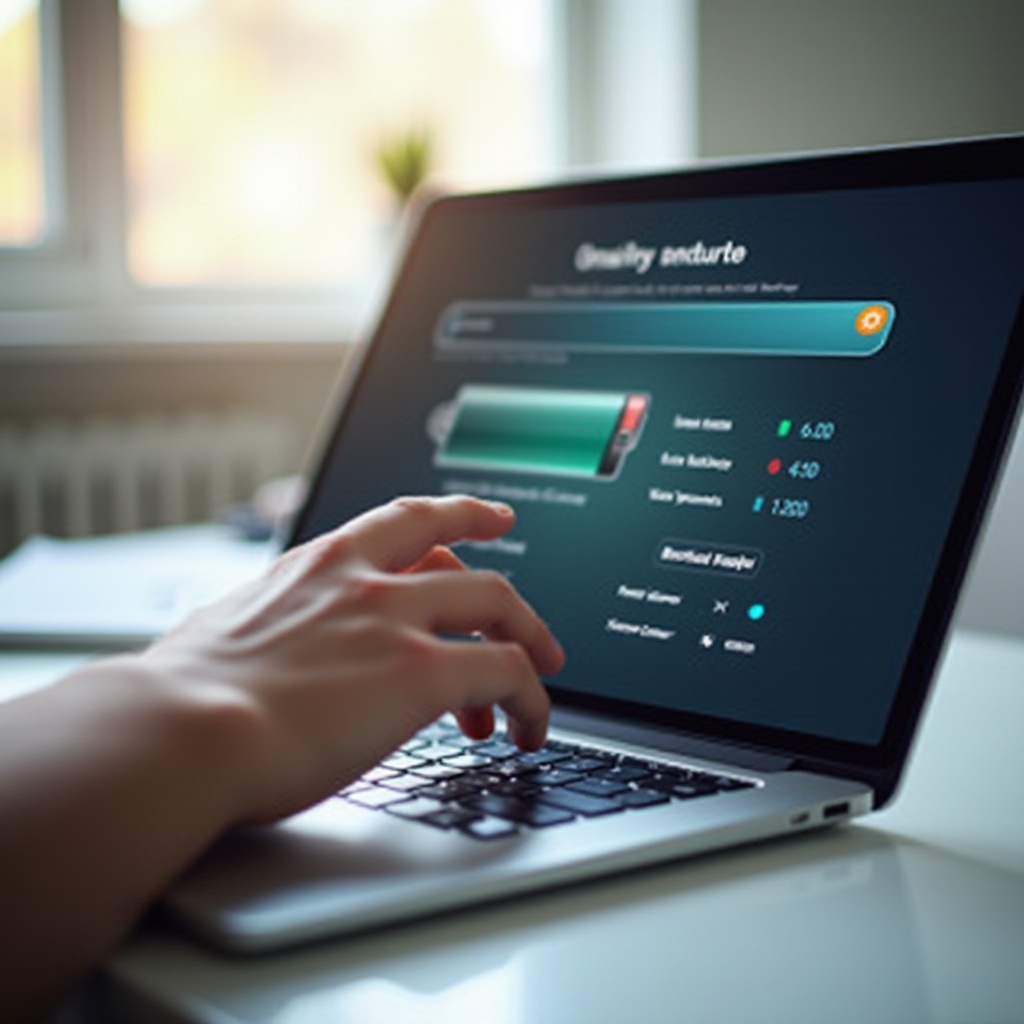 comprobar bateria portatil