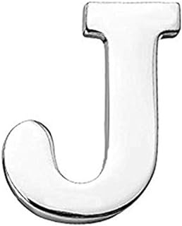 Monogram Alphabet Letters Lapel Pin Badge