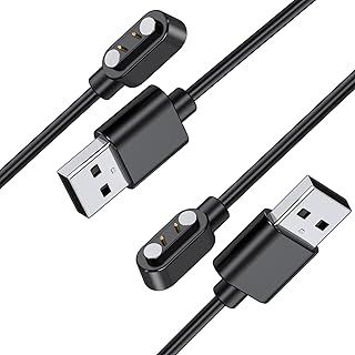 CwrsYJ スマートウォッチ充電ケーブルは磁気吸着と60cm長で小型軽量、急速充電と高耐久が特長で、旅行者やビジネスユーザーに最適です。