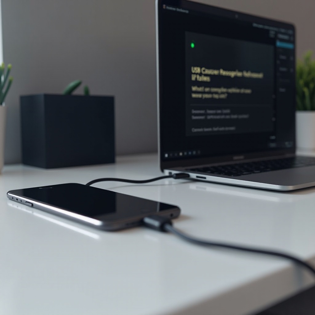 Handy an PC anschließen - USB wird nicht erkannt?