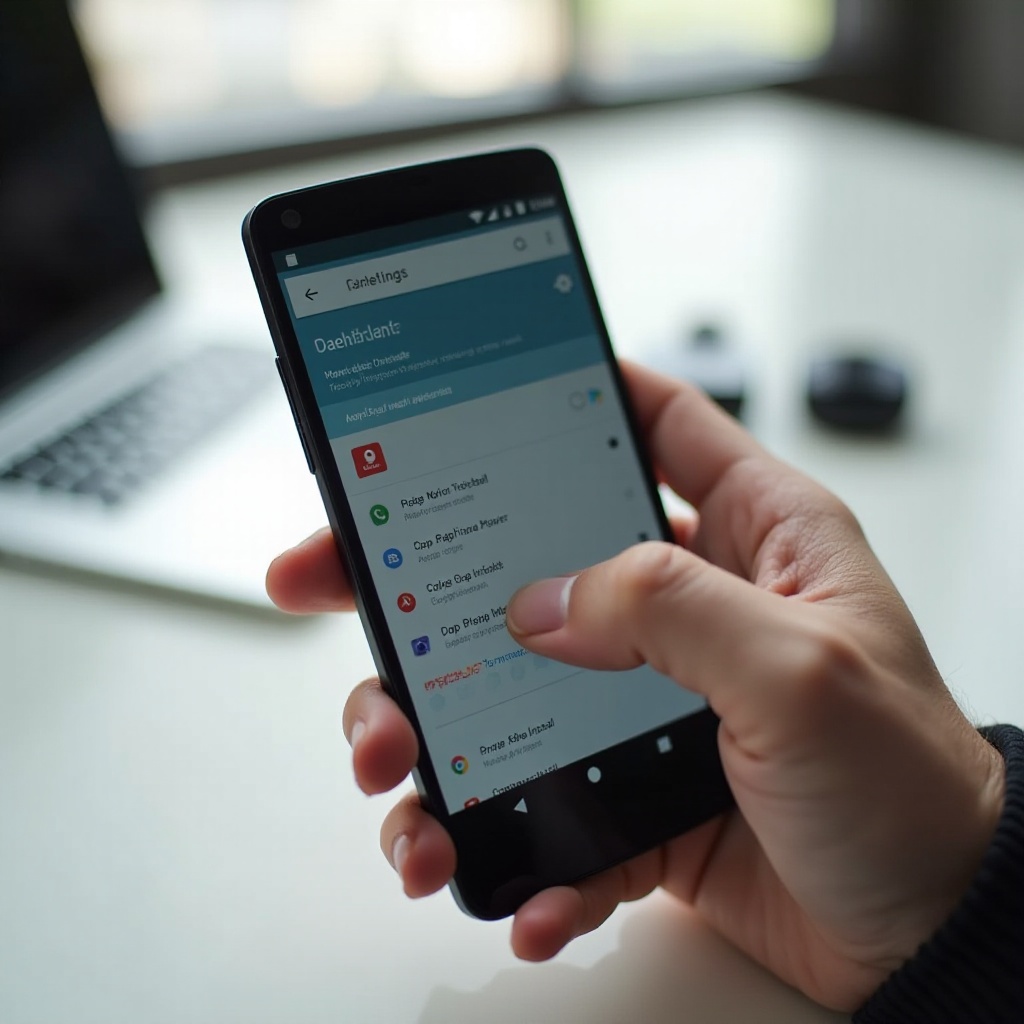 Empêcher installation automatique application Android