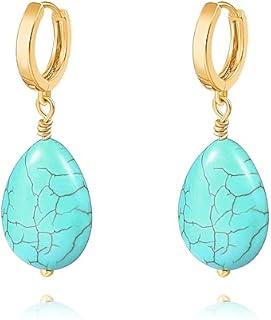 18K Gold Evil Eye Cross Huggie Hoop Earrings Dainty Simple Turquoise Drop Dangle Earrings for Women CZ Cute Earrings