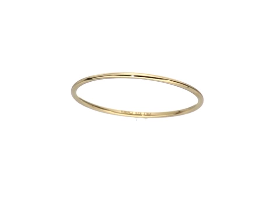 Demi Fine Dainty Stacking Band Ring in Sterling Silver