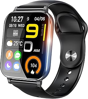 【KYOTOEC 血糖値測定可能スマートウォッチ】1.9インチHD画面、IP68防水、長時間バッテリー。日常からスポーツ、健康管理、音楽再生まで対応の男女兼用モデル