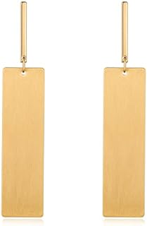 Gold Drop Dangle Earrings Long Dangle Earrings for Women Geometric Earrings…