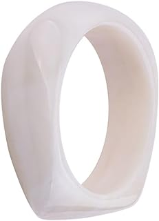 Pingyongchang Bangle Cuff Bracelets Chunky Bracelets for Women Girls Colorful Irregular Resin Acetate Wristbands Retro Wide Geometric Transparent Bracelet Best Christmas Birthday Gifts