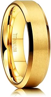 TIGRADE Titanium Rings 4MM 6MM 8MM 10MM Wedding Band in Comfort Fit Matte for Men Women Size 3-15
