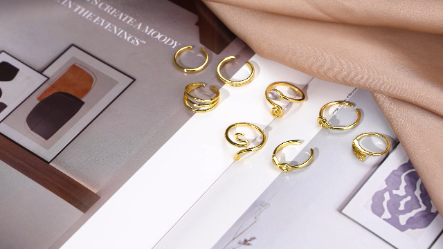 4pcs Adjustable Toe Rings For Women, 4 Styles Non-Tarnish