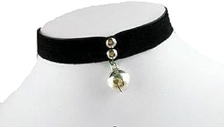Spring Ring Clasp Cat Bell Choker Necklace-Alloy for Stylish Women/Gothic Design