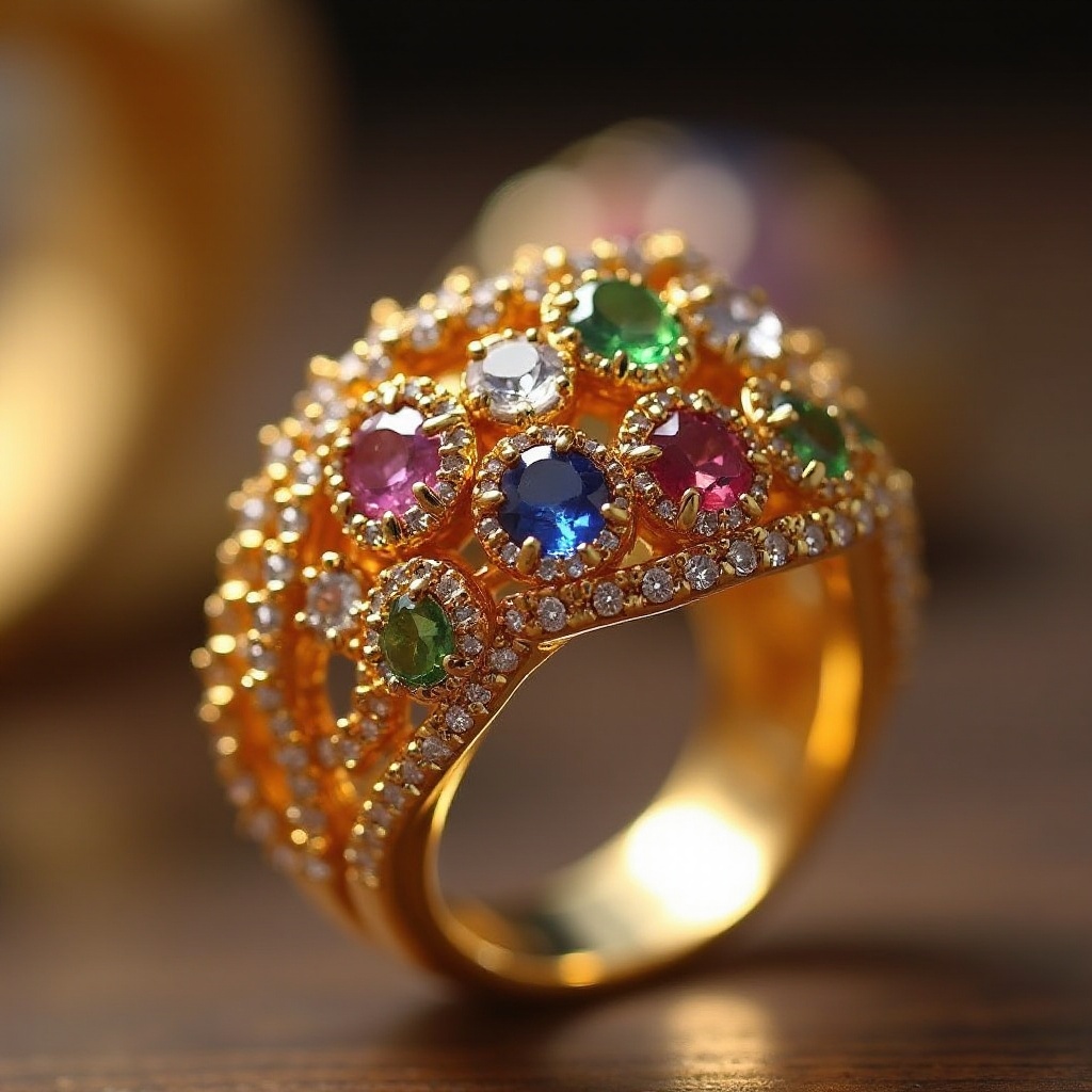 Goldringe mit Edelsteinen: Stil & Eleganz Goldringe mit Edelsteinen: Stil & Eleganz