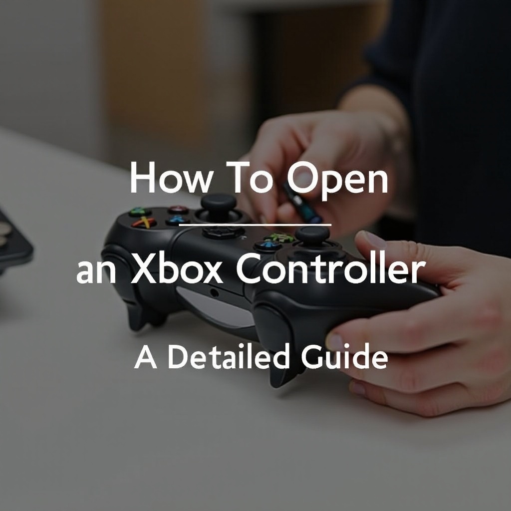 Xbox Controller öffnen: Schritt-für-Schritt Anleitung & Tipps