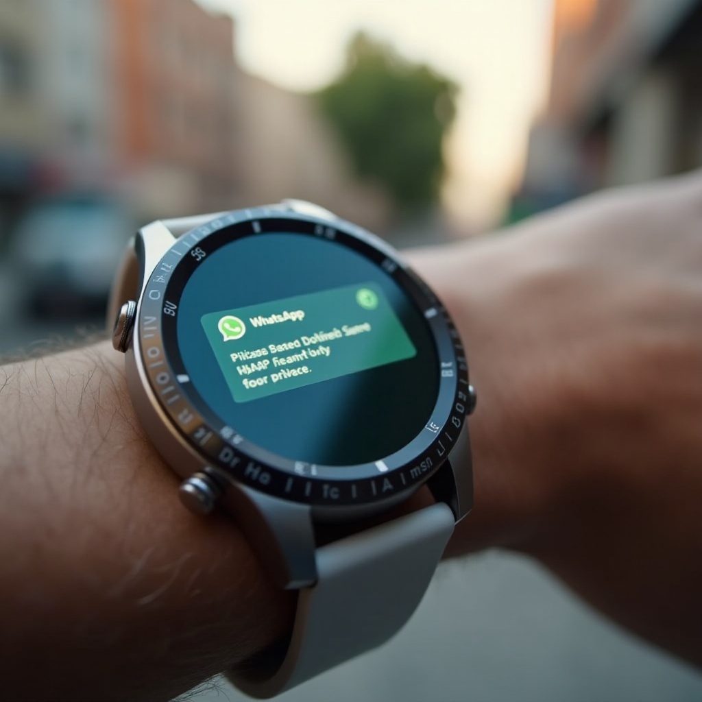 como configurar whatsapp en mi smartwatch