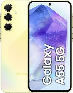 Samsung Galaxy A55 5G Smartphone ohne Vertrag, 256 GB Speicher, 50 MP Kamera, 2 Tage Akkulaufzeit, IP67 Schutz, Ideal für Vielnutzer und fotógrafie-Begeisterte