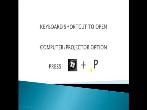 Mastering Presentations: Understanding the Shortcut Key for Projectors