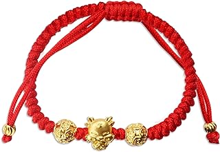 Estivaux 2024 Chinese New Year Bracelets Chinese Dragon Bracelets Lunar New Year Bracelet Jewelry for Spring Festival Favor
