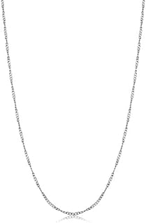 Kooljewelry Sterling Silver Twisted Curb Chain Necklace, 925 Silver Chain Made In Italy (1 mm, 1.2 mm or 2.1 mm - Sizes from 14 to 30 inches long)