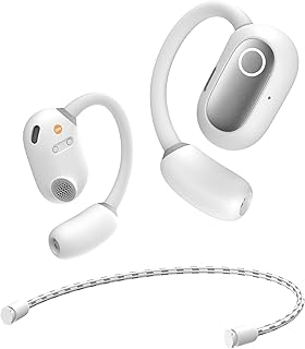 Baseus Eli Sport 1 Open Ear Bluetooth Kopfhörer mit Direktionaler Akustik und Druckvollem Bass, Ultraleicht und IPX4 Wasserdicht. Ideal für Laufen, Training und Fitness