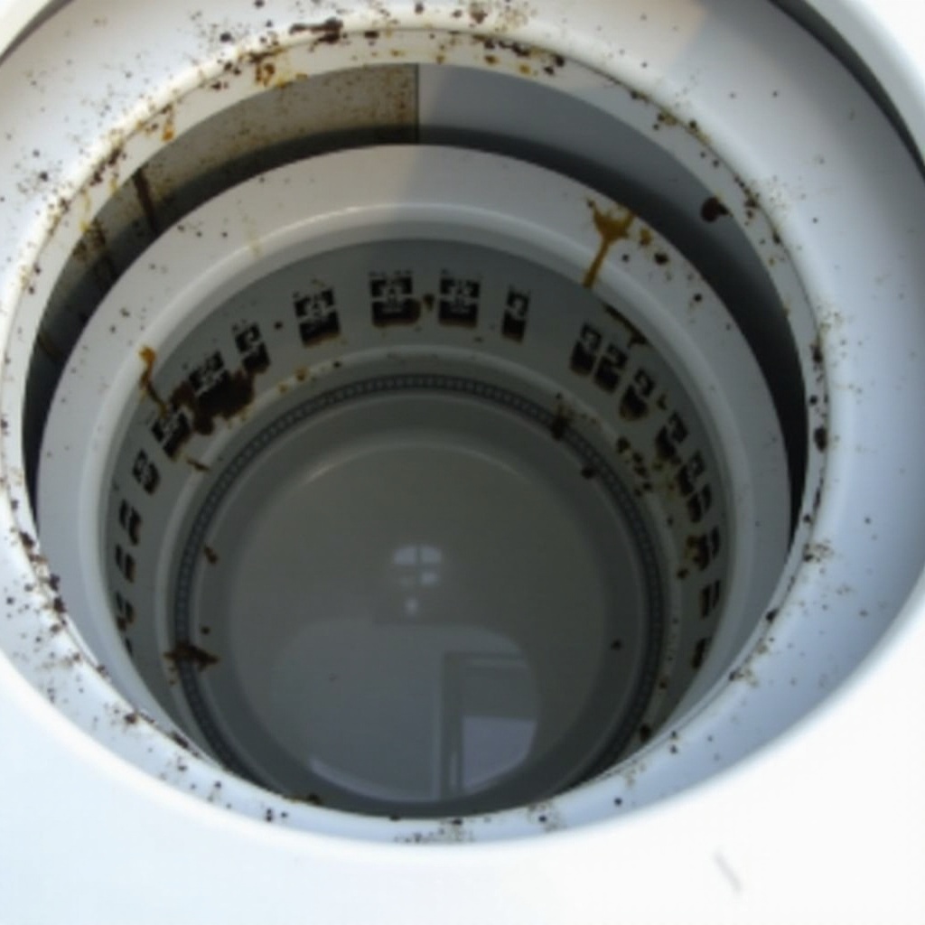 mold in top load washer