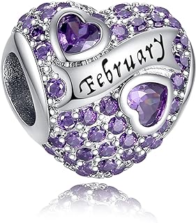 Sterling Silver Clasp Mother's Bracelet with 5A Cubic Zirconia Birthstone Charms, Ideal Gift for Mother's Day, Designed with Dangle Pendants