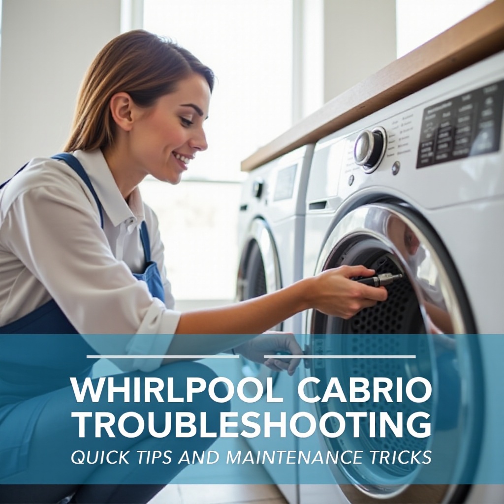 whirlpool cabrio washer troubleshooting