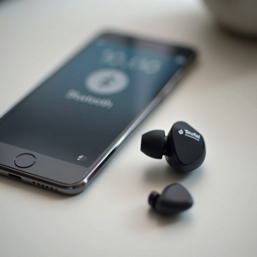 teufel in-ear kopfhörer verbinden