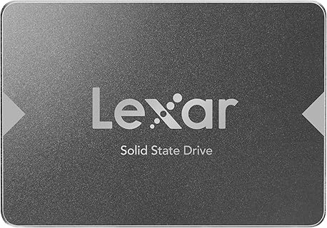Lexar NS100 Disco Duro SSD Interno 2.5 SATA III 1TB con Lecturas de 550MB/s, Resistente a Golpes y Vibraciones, Ideal para Portátil y PC de Escritorio