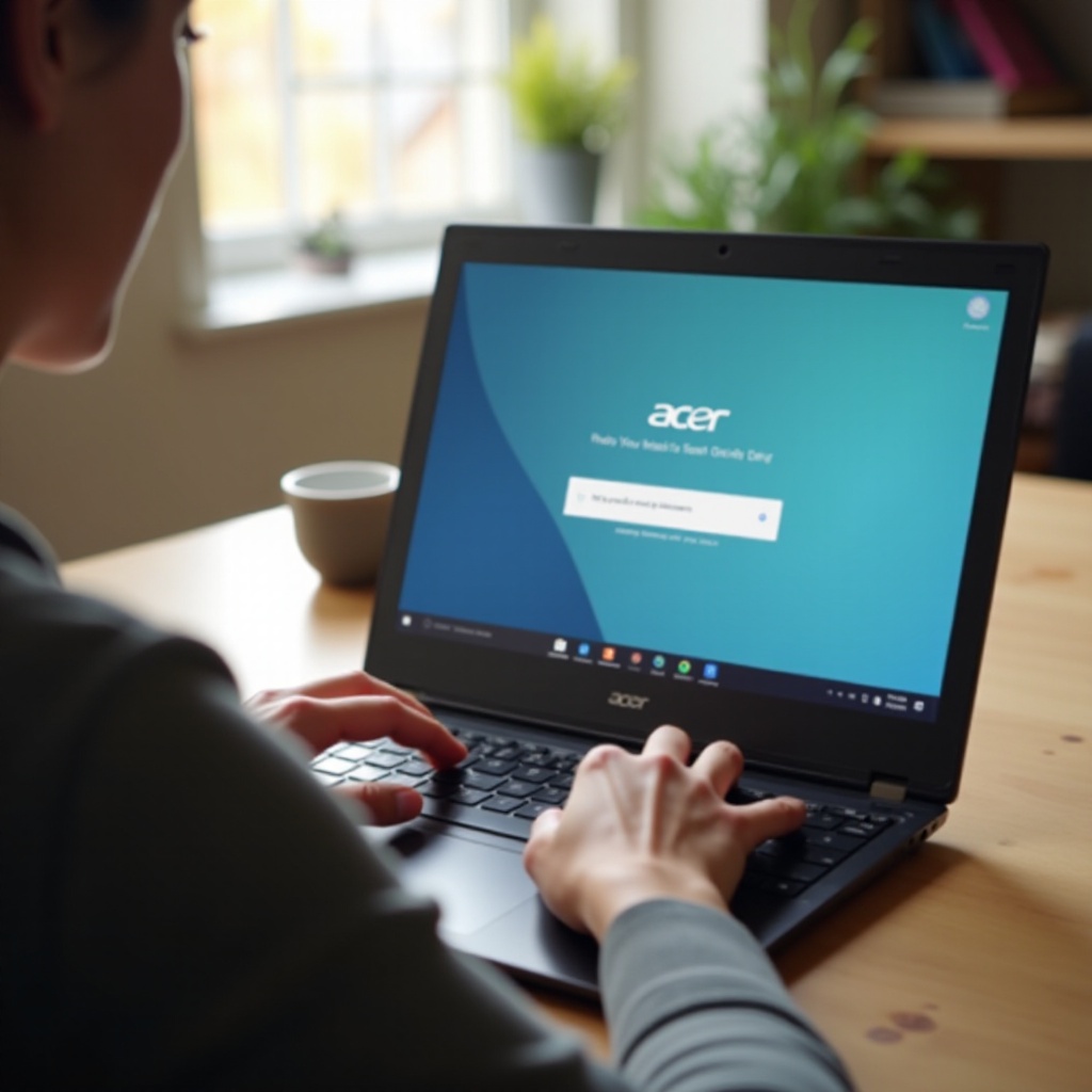 So setzen Sie ein Acer Chromebook zurück