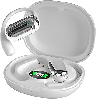 AndThere Ecouteurs Sport Sans Fil avec Réduction de Bruit et Son Supérieur, 90h Autonomie et Étanchéité IPX5. Parfait pour les Passionnés de Running