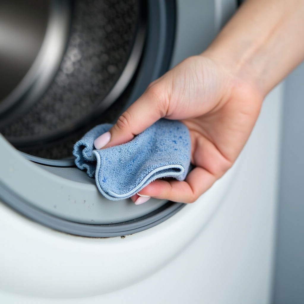 remove mold from front load washer