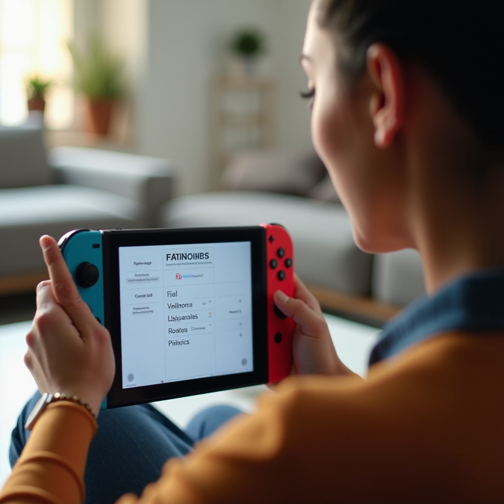 comment réinitialiser un compte nintendo switch