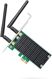 TP-Link Carte Réseau PC Portable AC1200, Vitesse 1200 Mbps, Antennes Détachables, Beamforming, parfait pour Gamers et Utilisation Réseau Intense​