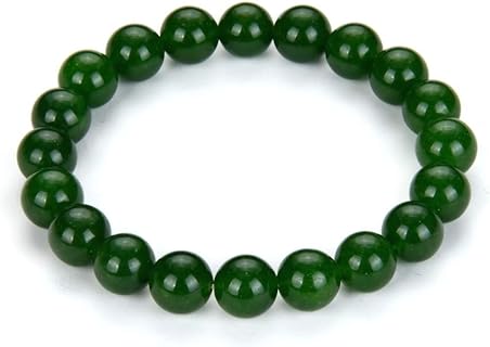 Adabele 10mm Amethyst Bead Bracelet, Stretchable 7-8.5 Inch, Natural Gemstone Healing Crystal Energy Jewelry for Men and Women, No-clasp-type, Metal-Free