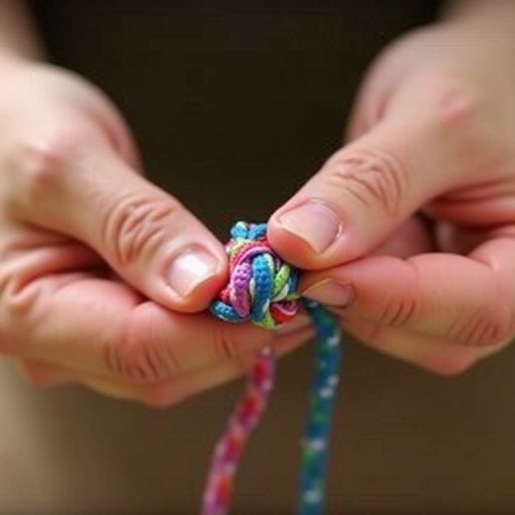 nudo pulsera