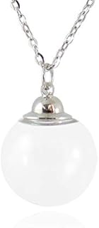 2PCS Fillable Glass Locket Hair Locket Ash Holder Small Ash Urn Cremation Jewelry Blood Vial Necklace