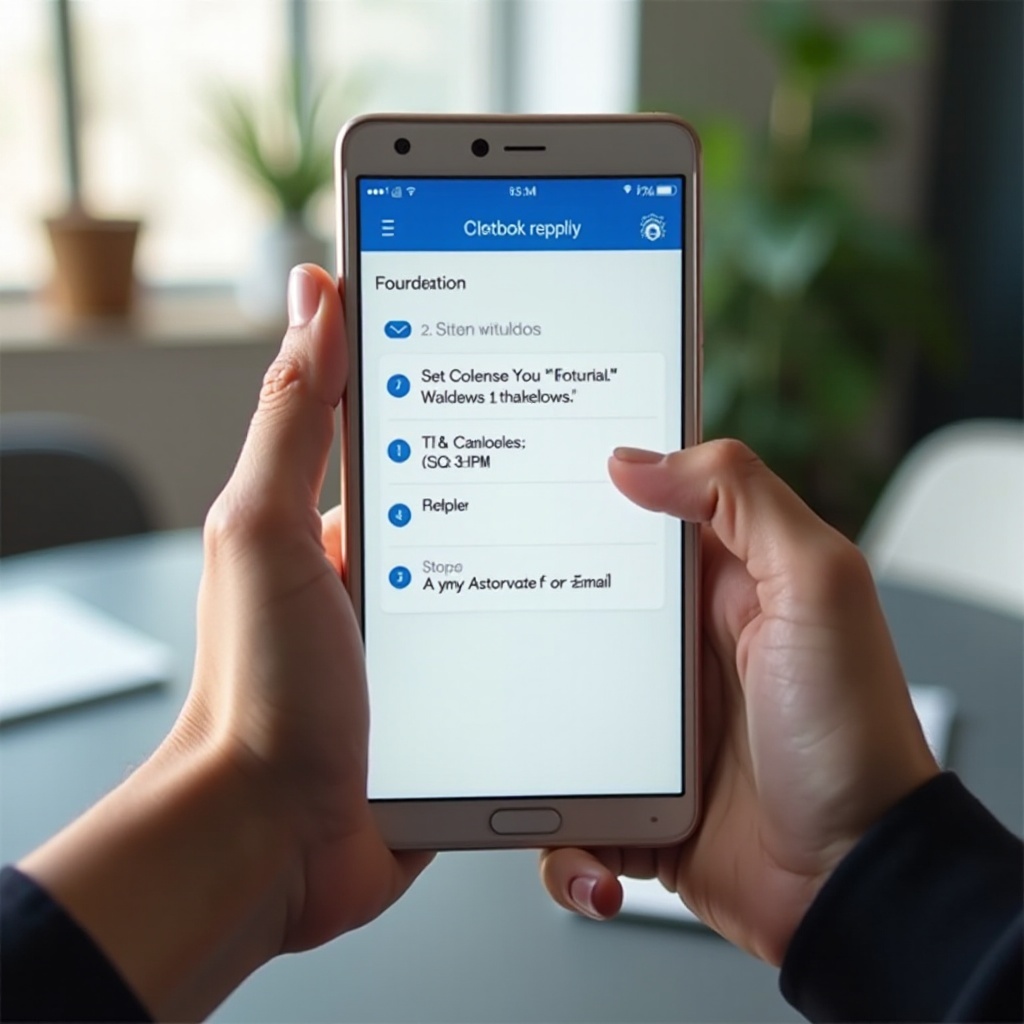 abwesenheitsnotiz outlook handy einstellen