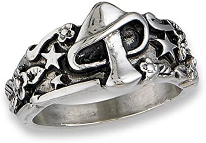 Mushroom Star Flower Alloy Fashion Ring: Unisex Whimsical Design Ideal for Casual Wear or Holiday Gift, Available in Sizes 6-12