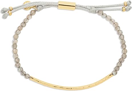 gorjana Women's Power Gemstone Bracelet for Balance, Adjustable Slide Closure