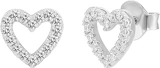 PAVOI 14K Gold Plated Sterling Silver Celestial Lightning Bolt, Moon and Star Earrings | Dainty Earrings for Women