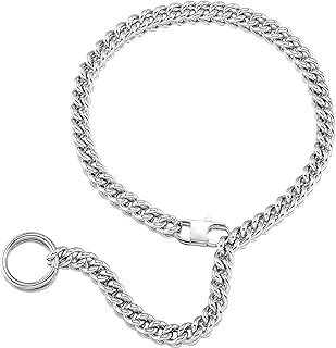 Fashion Silver Tone 316L Stainless Steel Necklace Women Men Long Curb Chain Choker Rapper Necklace 18 to 30 inches