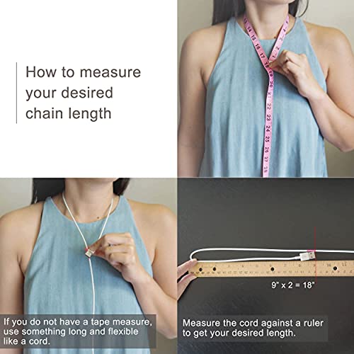 Sterling Silver 1.5mm Diamond-Cut Rope Chain Necklace Solid Italian Nickel-Free, 14-30 Inch