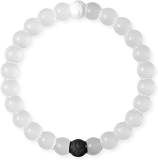 Lokai Beaded Bracelets for Women & Men, Classic Clear Style - Mental Health Awareness Bracelet Encourages Mental Wellness Slides-On for Comfortable Fit - Silicone Stretch Bead Bracelet Jewelry