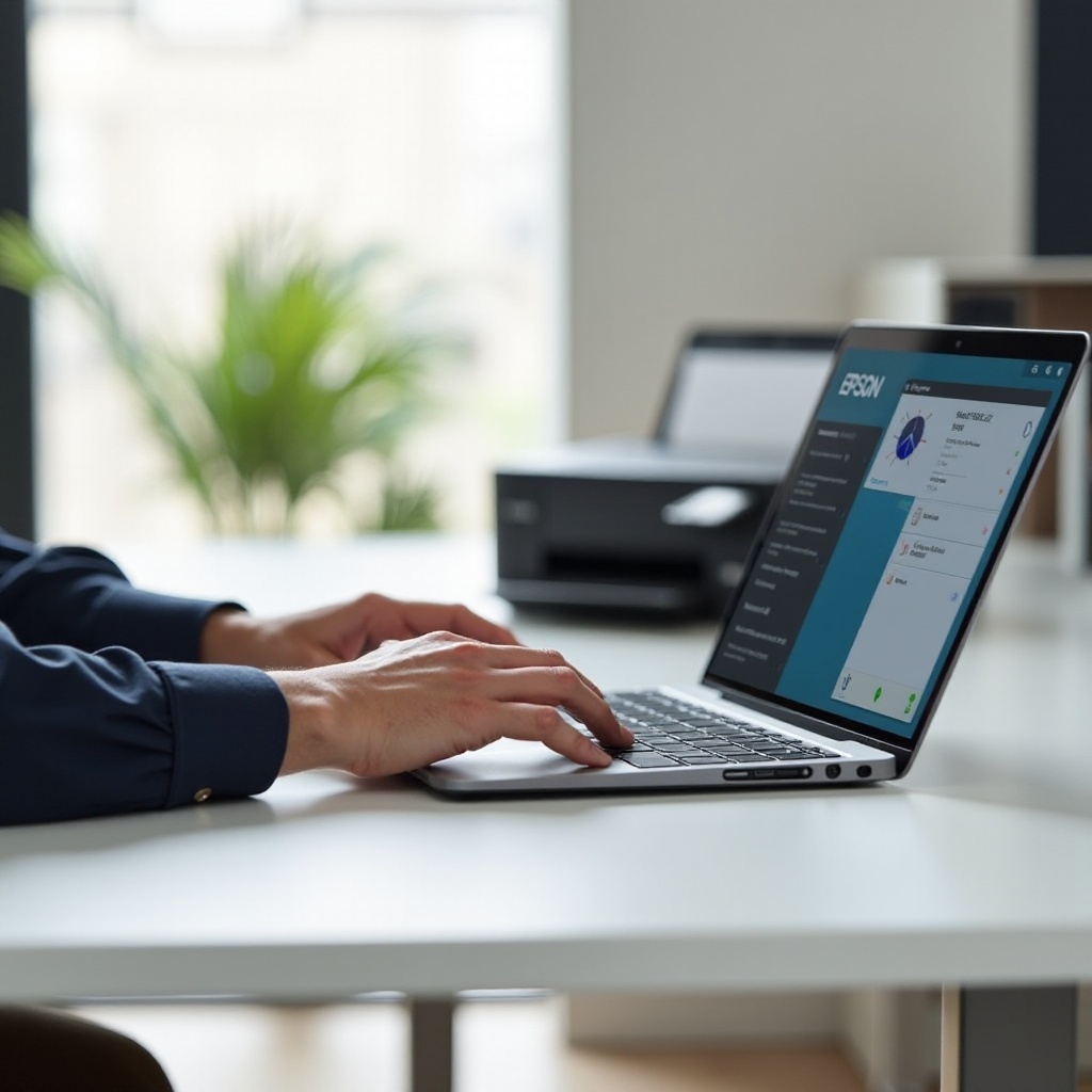 epson drucker mit laptop verbinden