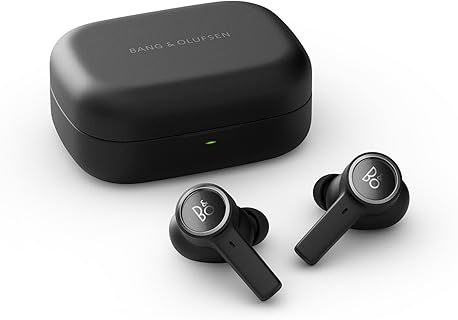 Bang & Olufsen Beoplay EX Kopfhörer - Kabellose Bluetooth In-Ear mit Noise Cancelling, 28 Std. Akkulaufzeit, wasserdicht und ideal für Arbeit, Sport sowie Freizeit - Schwarz