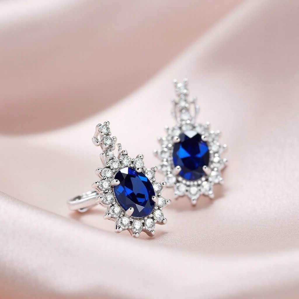 Pendientes de zafiro de Tiffany: Elegancia y Exclusividad